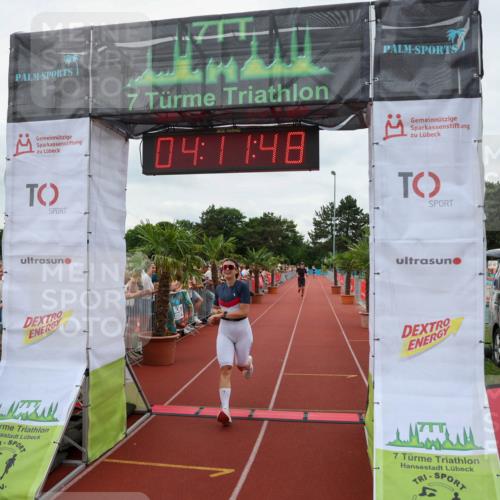 15.06.2025 - 7 Türme Triathlon Michael Strokosch http://msf.ph/oto/7980102 15.06.2025 14:11:48 Ziel 443, 543, 732 meine-sportfotos.de