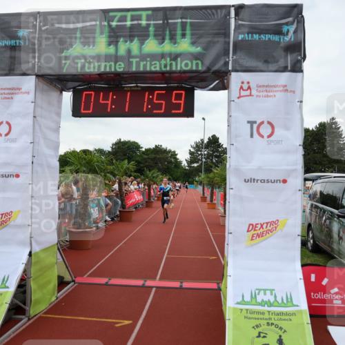15.06.2025 - 7 Türme Triathlon Michael Strokosch http://msf.ph/oto/7980166 15.06.2025 14:11:59 Ziel 389, 537, 1056 meine-sportfotos.de