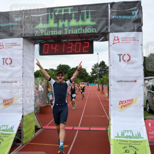 15.06.2025 - 7 Türme Triathlon Michael Strokosch http://msf.ph/oto/7980912 15.06.2025 14:13:02 Ziel 412, 628, 892 meine-sportfotos.de