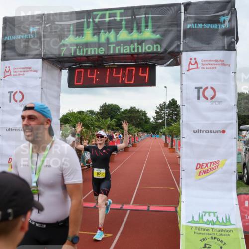 15.06.2025 - 7 Türme Triathlon Michael Strokosch http://msf.ph/oto/7981973 15.06.2025 14:14:03 Ziel 445, 712, 1078 meine-sportfotos.de