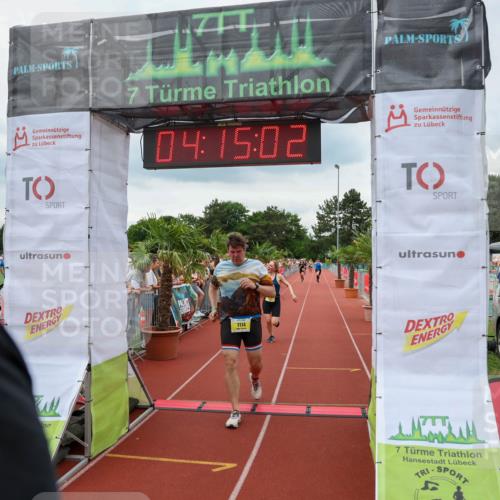 15.06.2025 - 7 Türme Triathlon Michael Strokosch http://msf.ph/oto/7982520 15.06.2025 14:15:02 Ziel 1027, 1114, 1129, 1145 meine-sportfotos.de