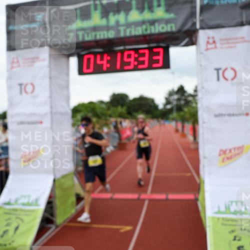 15.06.2025 - 7 Türme Triathlon Michael Strokosch http://msf.ph/oto/7986247 15.06.2025 14:19:33 Ziel 898, 1109, 1141 meine-sportfotos.de