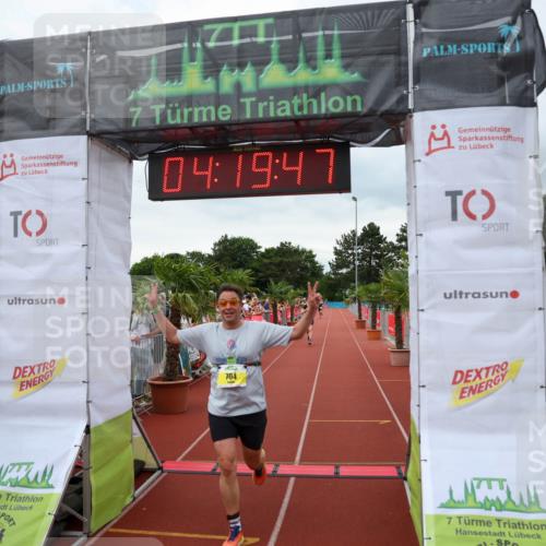 15.06.2025 - 7 Türme Triathlon Michael Strokosch http://msf.ph/oto/7986594 15.06.2025 14:19:46 Ziel 704, 878, 931, 1117, 1191 meine-sportfotos.de