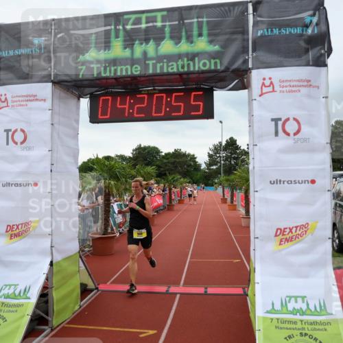 15.06.2025 - 7 Türme Triathlon Michael Strokosch http://msf.ph/oto/7987831 15.06.2025 14:20:55 Ziel 602, 954, 1178 meine-sportfotos.de