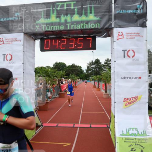 15.06.2025 - 7 Türme Triathlon Michael Strokosch http://msf.ph/oto/7990132 15.06.2025 14:23:57 Ziel 595, 823, 861, 1038 meine-sportfotos.de