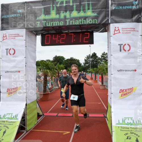15.06.2025 - 7 Türme Triathlon Michael Strokosch http://msf.ph/oto/7993071 15.06.2025 14:27:12 Ziel 612, 794, 1040 meine-sportfotos.de