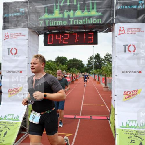 15.06.2025 - 7 Türme Triathlon Michael Strokosch http://msf.ph/oto/7993108 15.06.2025 14:27:13 Ziel 612, 621, 794 meine-sportfotos.de