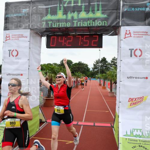 15.06.2025 - 7 Türme Triathlon Michael Strokosch http://msf.ph/oto/7993654 15.06.2025 14:27:51 Ziel 485, 911, 993, 1125 meine-sportfotos.de