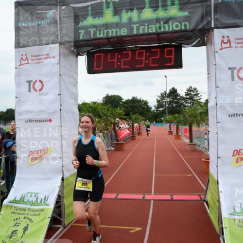 15.06.2025 - 7 Türme Triathlon Michael Strokosch http://msf.ph/oto/7994668 15.06.2025 14:29:29 Ziel 626, 634, 819 meine-sportfotos.de