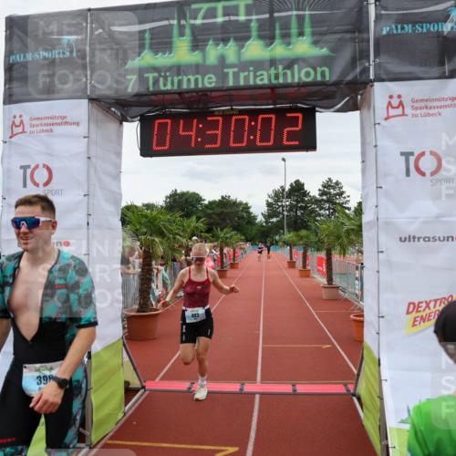 15.06.2025 - 7 Türme Triathlon Michael Strokosch http://msf.ph/oto/7994893 15.06.2025 14:30:02 Ziel 398, 403 meine-sportfotos.de