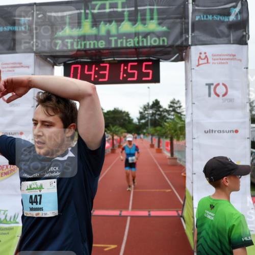 15.06.2025 - 7 Türme Triathlon Michael Strokosch http://msf.ph/oto/7996642 15.06.2025 14:31:55 Ziel 447, 554, 800, 1140 meine-sportfotos.de