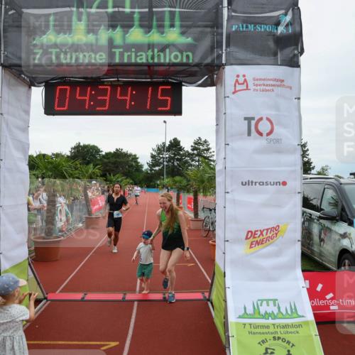 15.06.2025 - 7 Türme Triathlon Michael Strokosch http://msf.ph/oto/7999650 15.06.2025 14:34:15 Ziel 516 meine-sportfotos.de