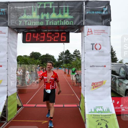15.06.2025 - 7 Türme Triathlon Michael Strokosch http://msf.ph/oto/8000331 15.06.2025 14:35:25 Ziel 582 meine-sportfotos.de