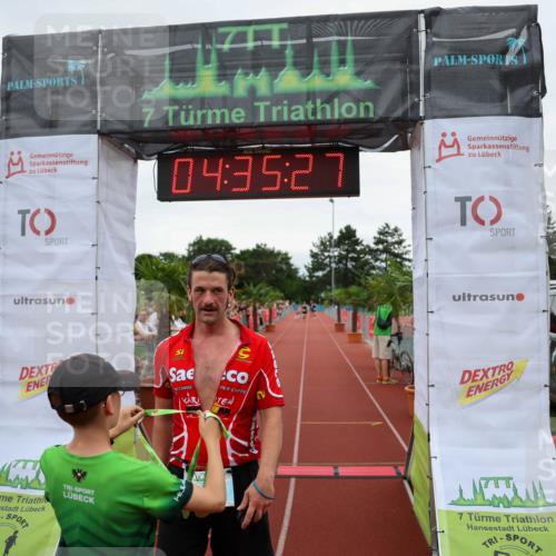 15.06.2025 - 7 Türme Triathlon Michael Strokosch http://msf.ph/oto/8000438 15.06.2025 14:35:27 Ziel 582 meine-sportfotos.de