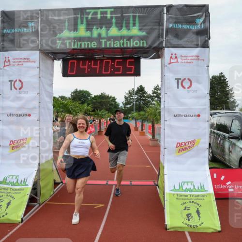 15.06.2025 - 7 Türme Triathlon Michael Strokosch http://msf.ph/oto/8003191 15.06.2025 14:40:55 Ziel 415, 487, 641 meine-sportfotos.de