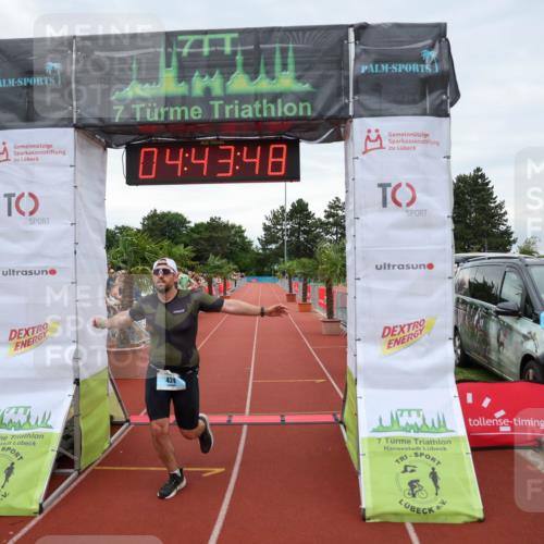 15.06.2025 - 7 Türme Triathlon Michael Strokosch http://msf.ph/oto/8004285 15.06.2025 14:43:48 Ziel 333, 424, 486, 534 meine-sportfotos.de