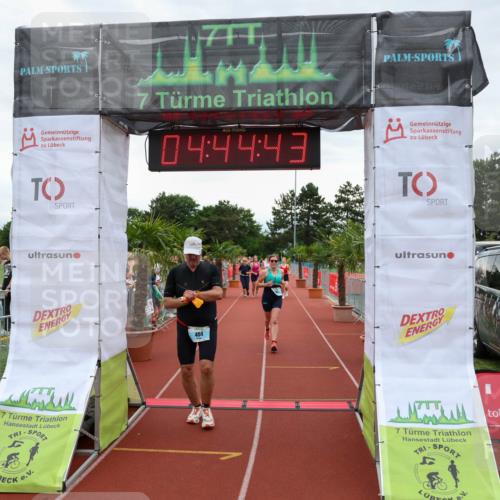15.06.2025 - 7 Türme Triathlon Michael Strokosch http://msf.ph/oto/8004612 15.06.2025 14:44:43 Ziel 454, 581 meine-sportfotos.de