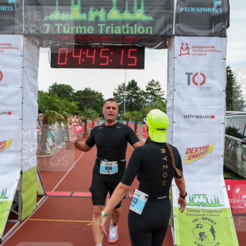 15.06.2025 - 7 Türme Triathlon Michael Strokosch http://msf.ph/oto/8005019 15.06.2025 14:45:15 Ziel 434 meine-sportfotos.de