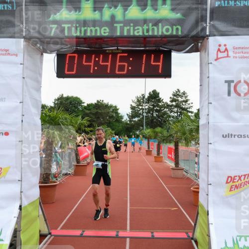15.06.2025 - 7 Türme Triathlon Michael Strokosch http://msf.ph/oto/8005590 15.06.2025 14:46:13 Ziel 578 meine-sportfotos.de