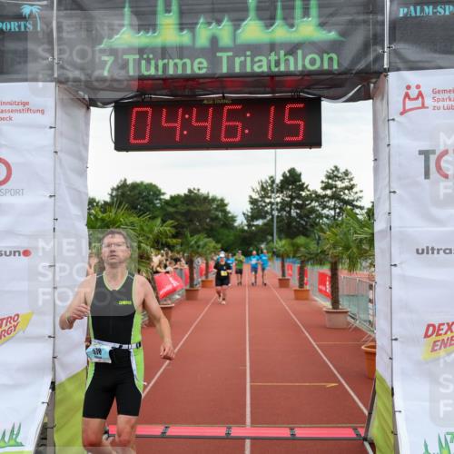 15.06.2025 - 7 Türme Triathlon Michael Strokosch http://msf.ph/oto/8005663 15.06.2025 14:46:15 Ziel 578 meine-sportfotos.de