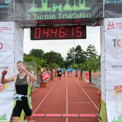 15.06.2025 - 7 Türme Triathlon Michael Strokosch http://msf.ph/oto/8005672 15.06.2025 14:46:15 Ziel 578 meine-sportfotos.de