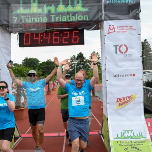 15.06.2025 - 7 Türme Triathlon Michael Strokosch http://msf.ph/oto/8005908 15.06.2025 14:46:26 Ziel 340, 544, 714 meine-sportfotos.de