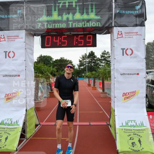 15.06.2025 - 7 Türme Triathlon Michael Strokosch http://msf.ph/oto/8008529 15.06.2025 14:51:58 Ziel 200 meine-sportfotos.de