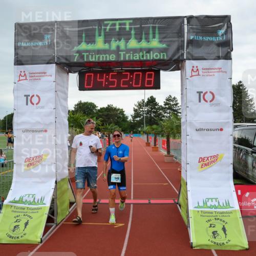 15.06.2025 - 7 Türme Triathlon Michael Strokosch http://msf.ph/oto/8008666 15.06.2025 14:52:08 Ziel 548 meine-sportfotos.de