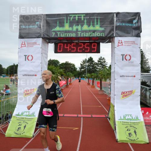 15.06.2025 - 7 Türme Triathlon Michael Strokosch http://msf.ph/oto/8009133 15.06.2025 14:52:59 Ziel 280 meine-sportfotos.de