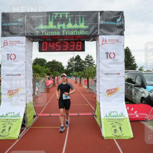 15.06.2025 - 7 Türme Triathlon Michael Strokosch http://msf.ph/oto/8009581 15.06.2025 14:53:38 Ziel 547 meine-sportfotos.de