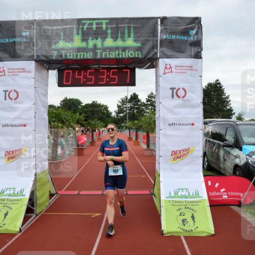 15.06.2025 - 7 Türme Triathlon Michael Strokosch http://msf.ph/oto/8009716 15.06.2025 14:53:57 Ziel 352 meine-sportfotos.de