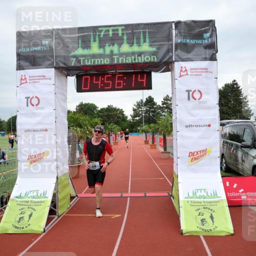 15.06.2025 - 7 Türme Triathlon Michael Strokosch http://msf.ph/oto/8010395 15.06.2025 14:56:14 Ziel 378, 673 meine-sportfotos.de
