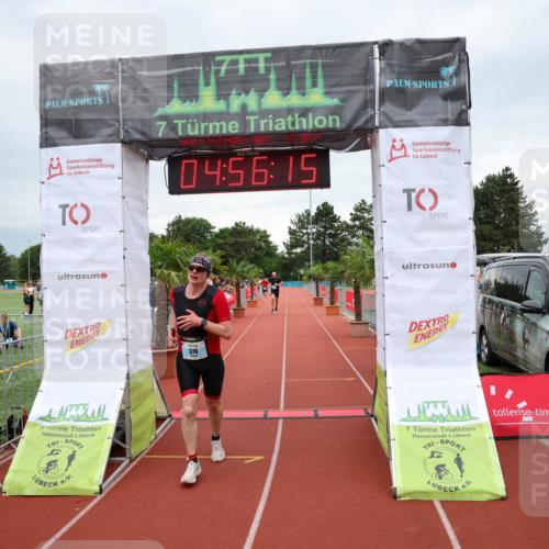 15.06.2025 - 7 Türme Triathlon Michael Strokosch http://msf.ph/oto/8010403 15.06.2025 14:56:14 Ziel 378, 673 meine-sportfotos.de