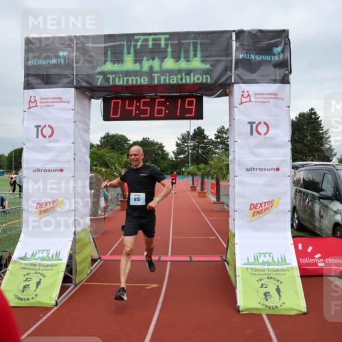 15.06.2025 - 7 Türme Triathlon Michael Strokosch http://msf.ph/oto/8010444 15.06.2025 14:56:18 Ziel 378, 673 meine-sportfotos.de