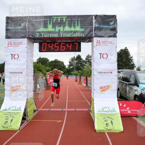 15.06.2025 - 7 Türme Triathlon Michael Strokosch http://msf.ph/oto/8010549 15.06.2025 14:56:46 Ziel 458 meine-sportfotos.de