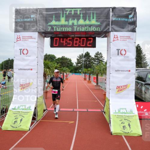 15.06.2025 - 7 Türme Triathlon Michael Strokosch http://msf.ph/oto/8010800 15.06.2025 14:58:01 Ziel 646 meine-sportfotos.de