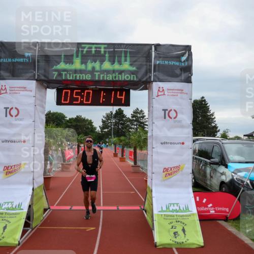 15.06.2025 - 7 Türme Triathlon Michael Strokosch http://msf.ph/oto/8011613 15.06.2025 15:01:13 Ziel 295, 584 meine-sportfotos.de