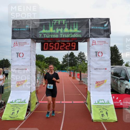 15.06.2025 - 7 Türme Triathlon Michael Strokosch http://msf.ph/oto/8012027 15.06.2025 15:02:29 Ziel 491 meine-sportfotos.de