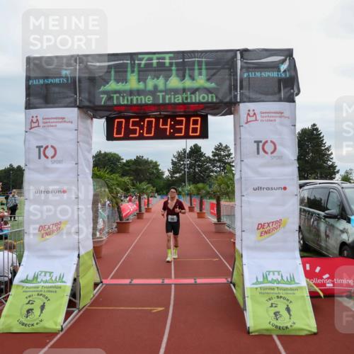 15.06.2025 - 7 Türme Triathlon Michael Strokosch http://msf.ph/oto/8012458 15.06.2025 15:04:38 Ziel 535 meine-sportfotos.de