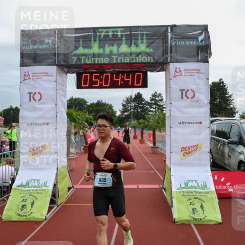 15.06.2025 - 7 Türme Triathlon Michael Strokosch http://msf.ph/oto/8012560 15.06.2025 15:04:40 Ziel 233, 535 meine-sportfotos.de