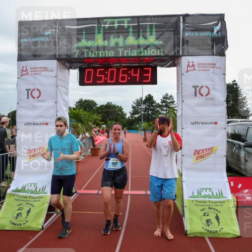 15.06.2025 - 7 Türme Triathlon Michael Strokosch http://msf.ph/oto/8013330 15.06.2025 15:06:42 Ziel 293, 563 meine-sportfotos.de