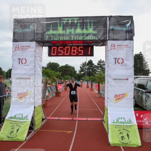 15.06.2025 - 7 Türme Triathlon Michael Strokosch http://msf.ph/oto/8013665 15.06.2025 15:08:51 Ziel 474 meine-sportfotos.de