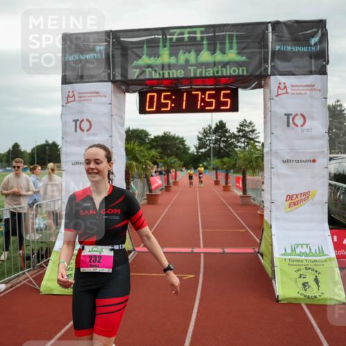 15.06.2025 - 7 Türme Triathlon Michael Strokosch http://msf.ph/oto/8015221 15.06.2025 15:17:54 Ziel 232 meine-sportfotos.de