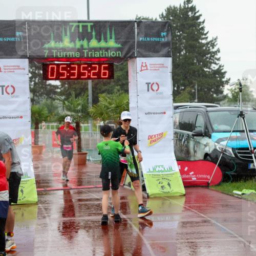 15.06.2025 - 7 Türme Triathlon Michael Strokosch http://msf.ph/oto/8017787 15.06.2025 15:35:26 Ziel 281 meine-sportfotos.de