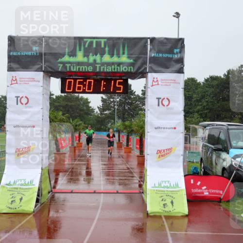 15.06.2025 - 7 Türme Triathlon Michael Strokosch http://msf.ph/oto/8024195 15.06.2025 16:01:14 Ziel  meine-sportfotos.de