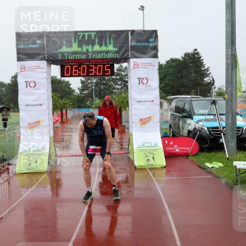 15.06.2025 - 7 Türme Triathlon Michael Strokosch http://msf.ph/oto/8024318 15.06.2025 16:03:05 Ziel 207 meine-sportfotos.de