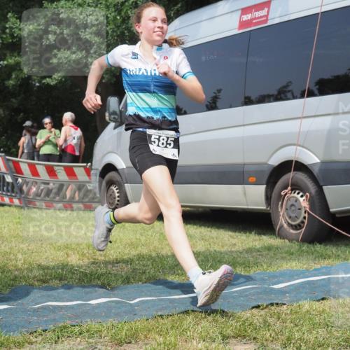 15.06.2025 - 27. Vierlanden-Triathlon KatJ http://msf.ph/oto/8037501 15.06.2025 11:28:08 Schwimmen  meine-sportfotos.de
