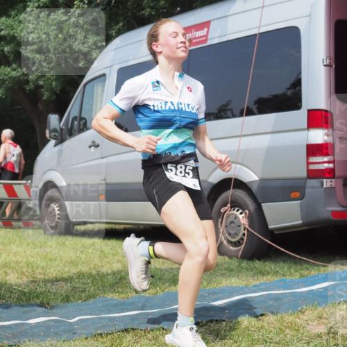 15.06.2025 - 27. Vierlanden-Triathlon KatJ http://msf.ph/oto/8037506 15.06.2025 11:28:08 Schwimmen  meine-sportfotos.de