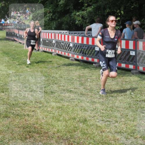 15.06.2025 - 27. Vierlanden-Triathlon KatJ http://msf.ph/oto/8038852 15.06.2025 11:34:04 Schwimmen  meine-sportfotos.de