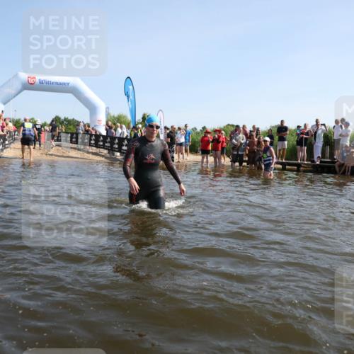 22.06.2025 - Viking Triathlon Michael Strokosch http://msf.ph/oto/8057341 22.06.2025 10:09:02 Schwimmen  meine-sportfotos.de